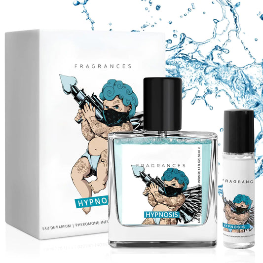 FACISACO Pheromone Cologne for Men Hypnosis 2.0 Cologne for Men Pheromone-Infused Hypnosis Cologne Enhances Intimacy 50ml+10ml Travel Set Valentines Day Gift for Father Boy Friend and Husband